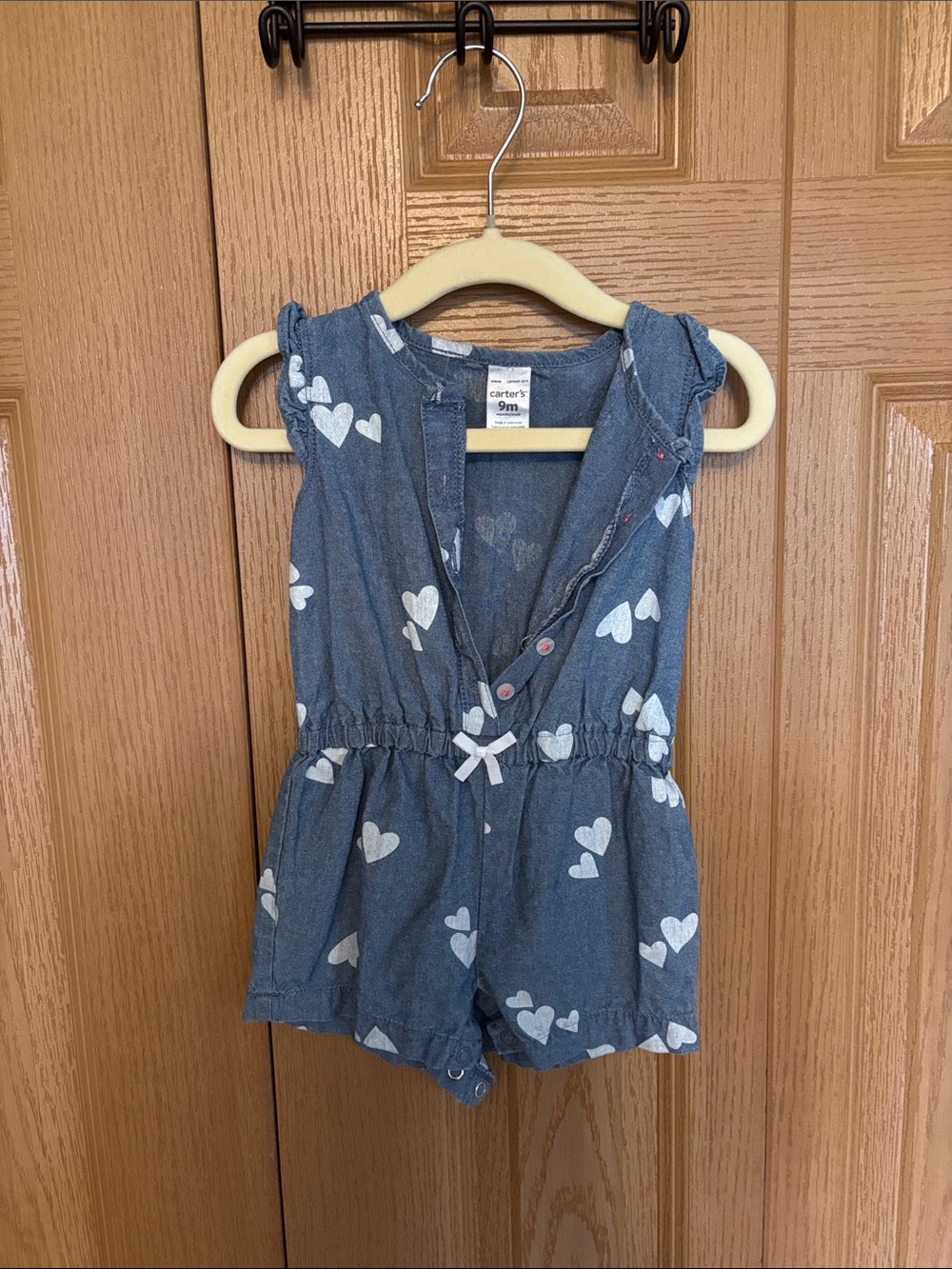 9 Month Heart Jean Jumper